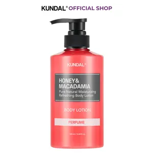 KUNDAL Honey & Macadamia Body Lotion with Aloe & Niacinamide | Deep Moisturizing Barrier Care | For Normal to Dry Skin