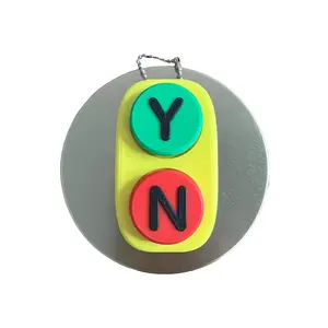 Yes and No Fidget Clicky | Excellent Gift for Kids | Keychain | Clicky| Fidget | Sensory Toy | Bluey | Party Favors