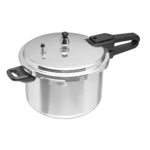 IMUSA 7QT Pressure Cooker Silver 7qt Stovetop Natural Finish Basic Aluminum IMUSA 7QT Pressure Cooker Silver 7qt Stovetop Natural Finish Basic Aluminum