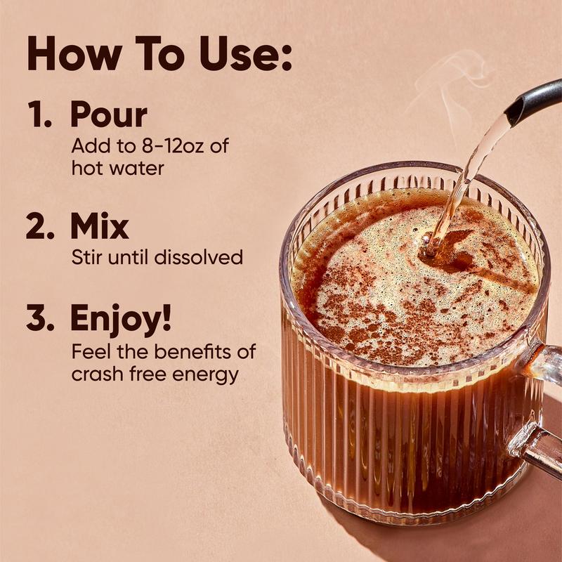 IQJOE Variety Pack (16 Sticks) - Instant Mushroom Coffee Packets with Lion’s Mane - Clarity and Mood Enhancing - Sugar Free, Keto, Vegan