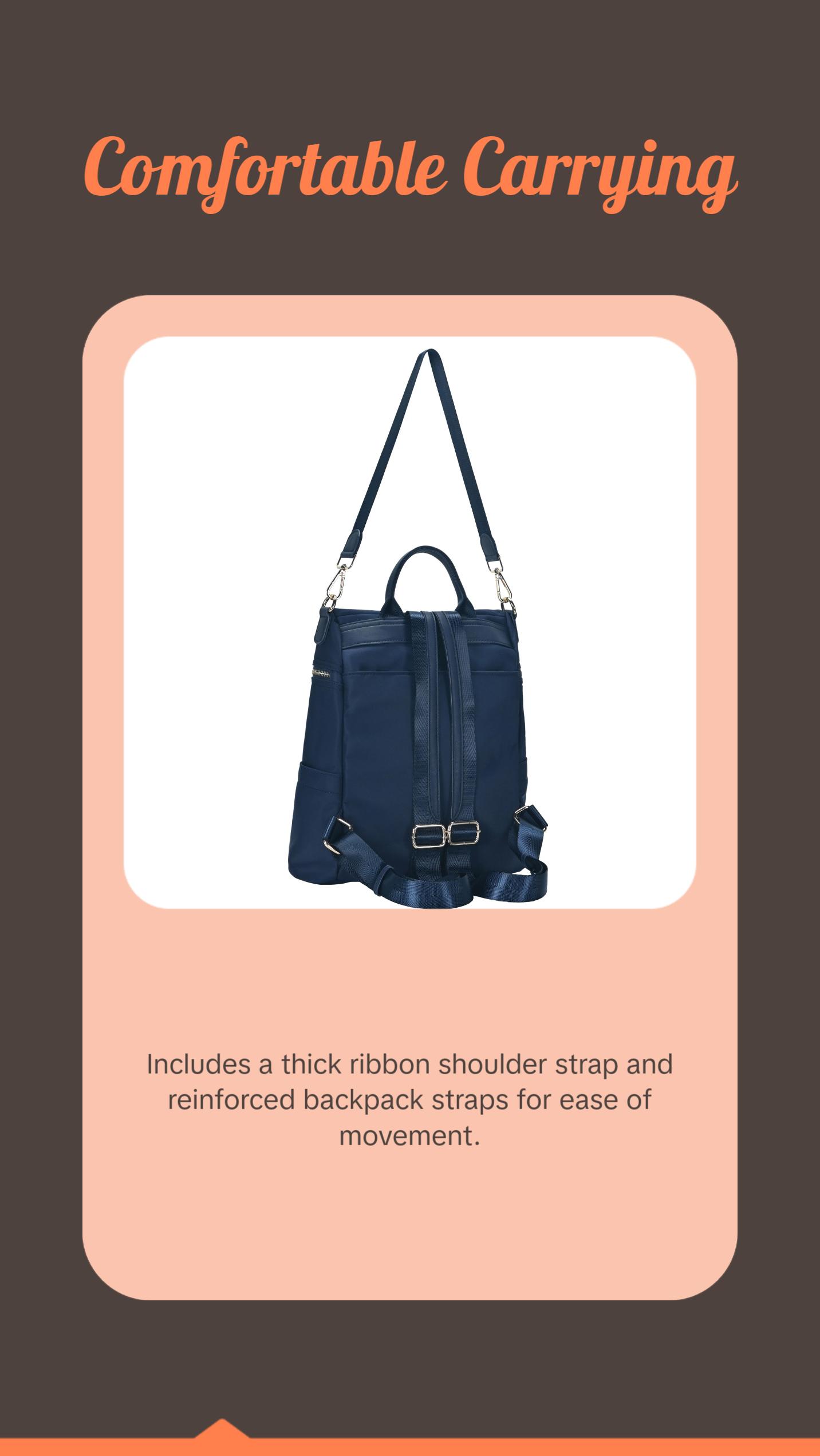 Sienna Nylon Backpack