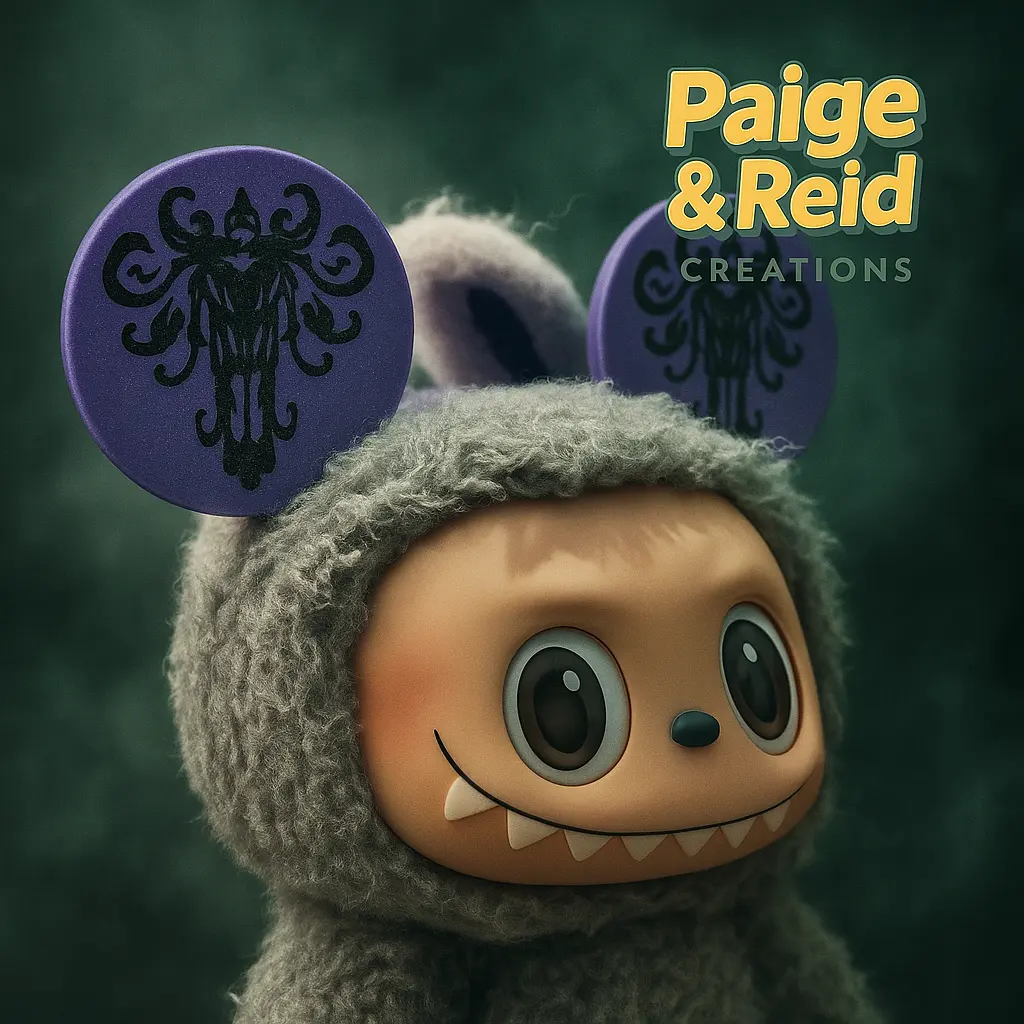 Haunted Mansion Inspired Mouse Ears for PopMart Dolls | Mini Mouse Ears Accessory