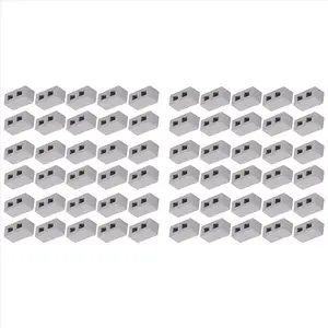 60 Packs Cinder Blocks 1/12 Scale Mini Bricks Concrete Miniature Tiny Landscaping Dollhouse Accessories