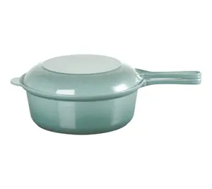 Le Creuset Cast Iron 3.75-qt Saucepan & 9.5" Skillet Le Creuset Cast Iron 3.75-qt Saucepan & 9.5" Skillet