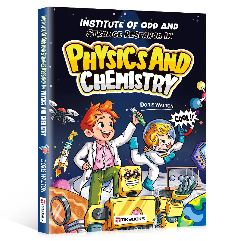 【TIKBOOKS】-S【Physical Chemistry Comic Enlightenment Book】Comic form tells the knowledge of mathematics, physics and chemistry to stimulate children's interest in learning