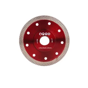 1pc 5inch(125mm) Diamond Saw Blades Super Thin Tile Cutting Wheel Blade Replacement for Porcelain Tile, Ceramic, Marble, Granite Diamond Blade