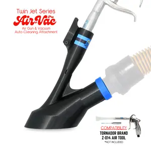 Detail Demon Air+Vac Auto Detailing Attachment Compatible with The Tornador Z-014