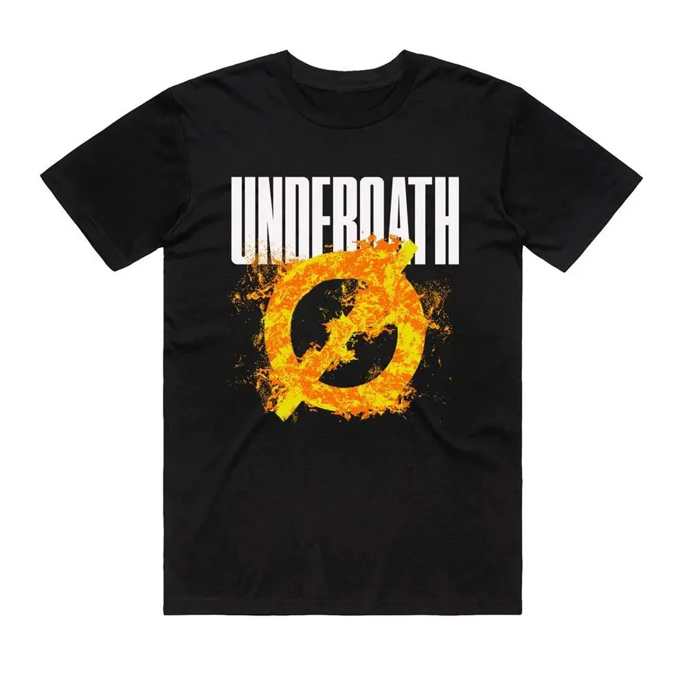 Underoath - Symbol on Fire - Black T-shirt