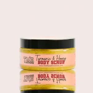 Turmeric & Honey Body Scrub - Gentle Exfoliant for Smoother Skin Repair and Cleansing - Body Care Cosmetic
