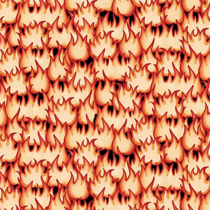 Fabric Benartex Red Fire It Up Hot Stuff by the Quarter Yard 15088-10