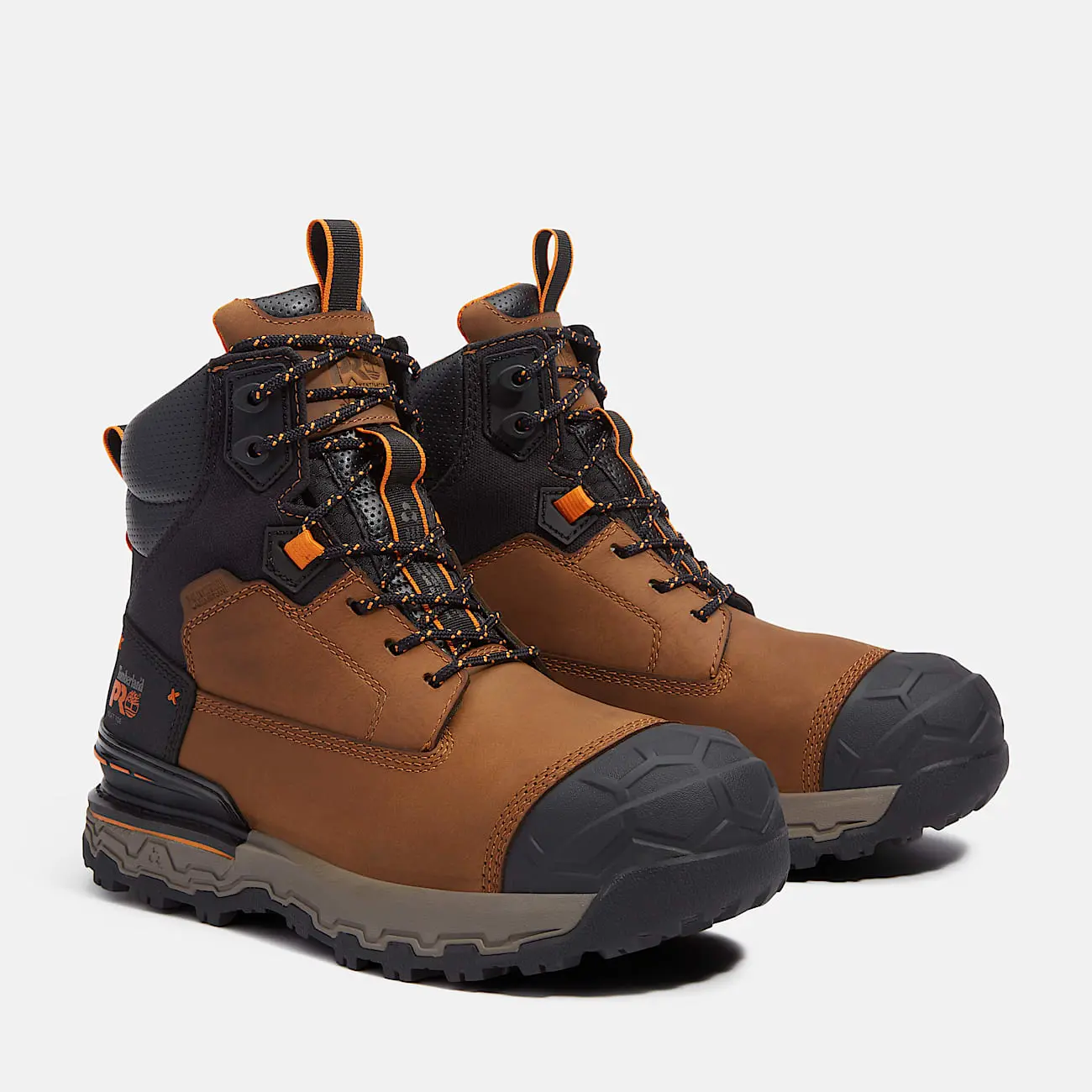 Timberland Pro Men's 6" Boondock Ultralight Leather Soft Toe Waterproof Work Shoe - Non-Slip, Oil-Resistant Work & Safety Footwear for Injury Prevention-Focused Workers