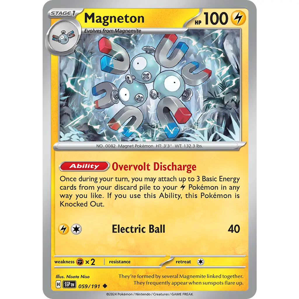 Magneton (59/191) - Surging Sparks (SSP)