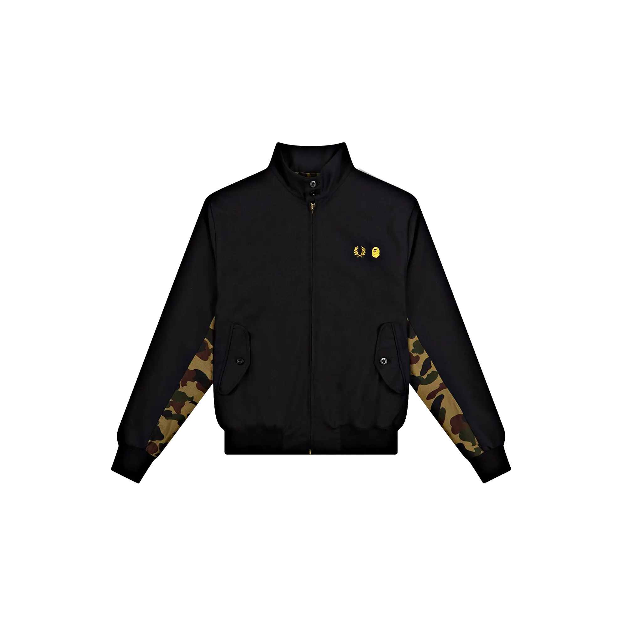 Bape X Fred Perry Harrington Jacket "Black" BAPE067