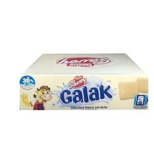 Savoy Galak White Chocolate Display / Savoy Galak Chocolate Blanco - 12/30g