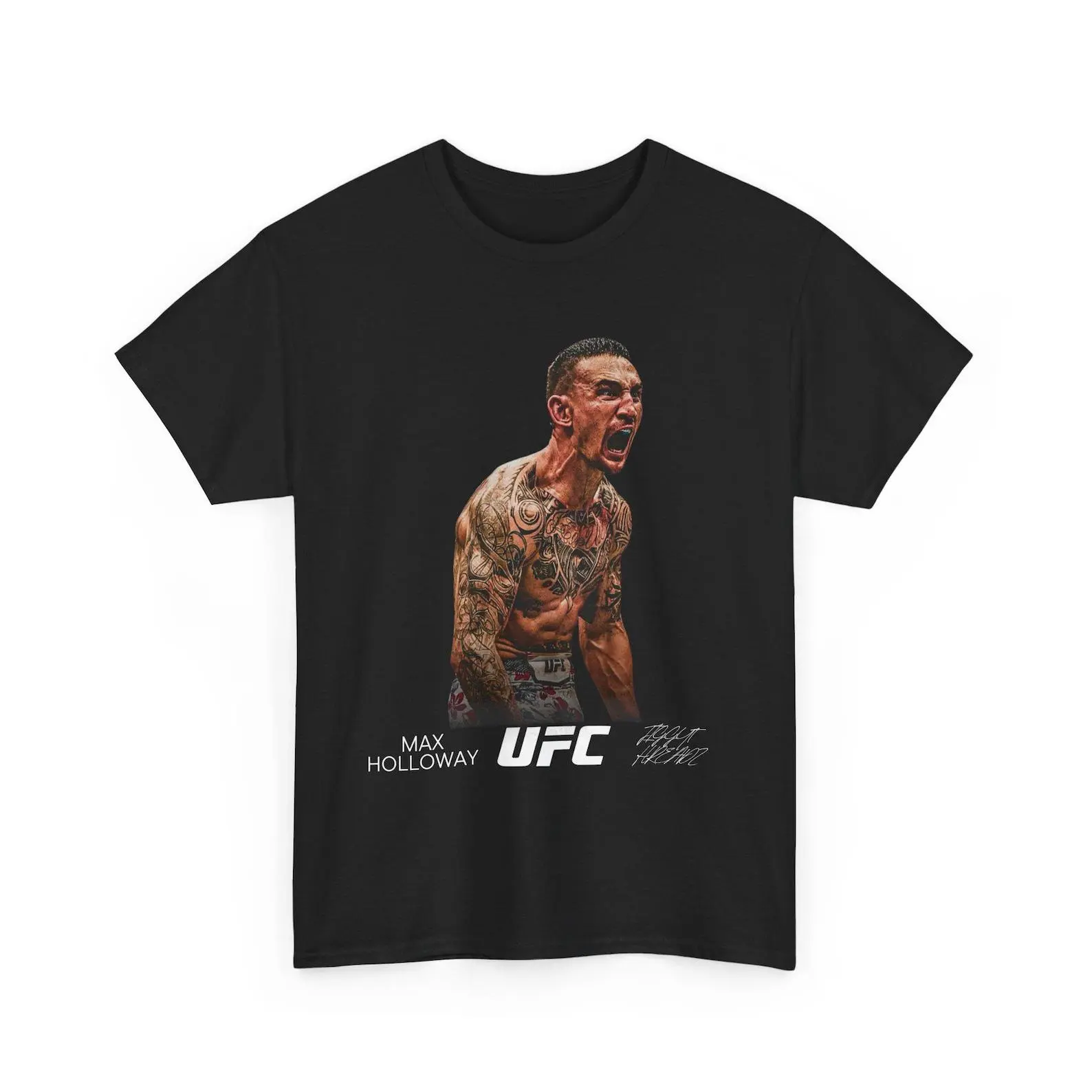 Max Holloway Graphic Tee, UFC MMA BMF T-Shirt, Max Holloway T-Shirt, mma Apparel, ufc fan Apparel