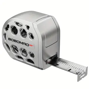 2026 New 25FT Stainless Steel Measuring Tape, Anti Rust, Anti-Fall, Strong Magnetism on The Bottom,Hollow Design, Gift Tape,Portable Self-Locking Tape Measure for Household