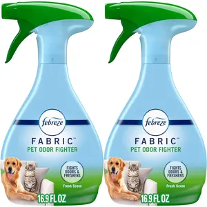 Febreze Odor-Fighting Fabric Refresher Pet Odor Fighter, 16.9Oz, Pack of 2 Procter & Gamble
