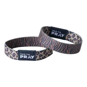 Tap To Pray® Wristband – Safari Leopard