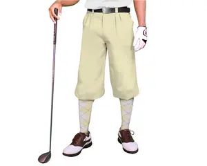 Golfknickers.com 'Par 3' Mens Natural Microfiber Golf Knickers