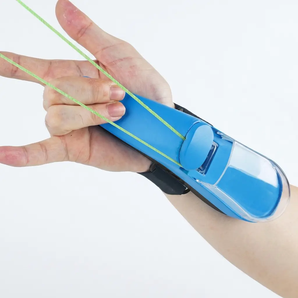 World's First String Launching Webshooter, Glow-in-the-Dark Retractable String Shooter Toy, Superhero Role Play Toy, Indoor Outdoor Interactive Game, Novelty Stress Relief Gift for Teens & Adults
