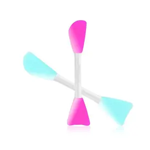 Silicone Face Mask Brush Set – Dual-Ended Applicators for Clay, Cream, Gel Masks – Spa-Style DIY Skincare Tools for Radiant Glow & Easy Use