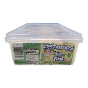 Fini Cintaroos Piña Pica Sour Pineapple  200 pieces net weight 3lb 5-oz