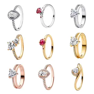 Sterling Silver 925 Solitaire Rings