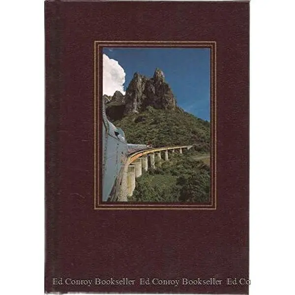 Used English Travel Book - National Geographic Society's World's Great Train Journeys (Good Hard Cover Special Edition)