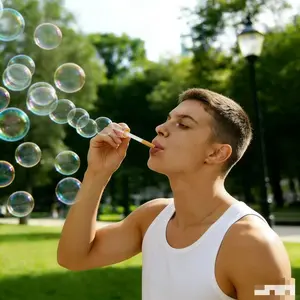 Creative Prank Realistic Bubble Wand Set, Party Atmosphere Tool, Fun Bubble Kit (bubble Wand + Box + Bottle), No Bubble Liquid Included