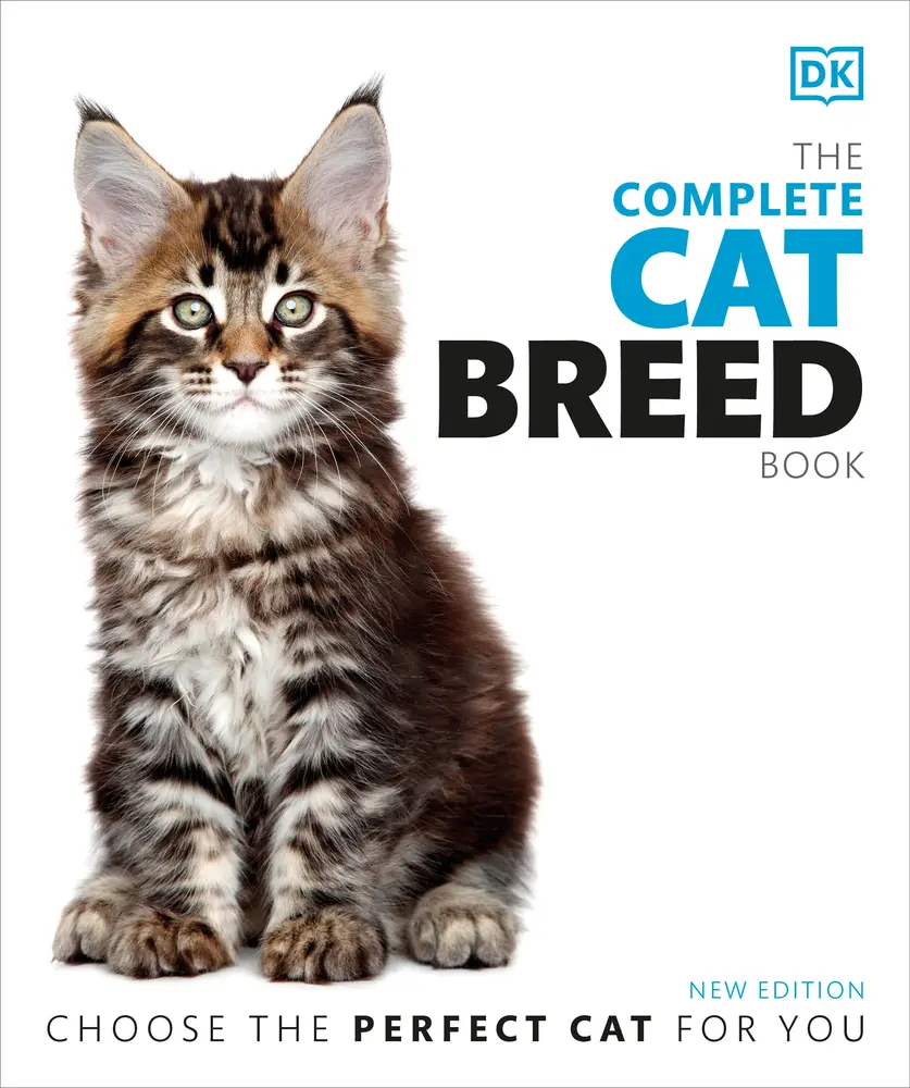 USED Book - The Complete Cat Breed Book, Second Edition by DK (Paperback) - english