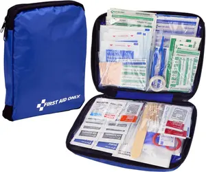 Home First Aid Kit 298 Pieces Compact Emergency Supplies for Home Office Desk Drawer Cabinet Family Use