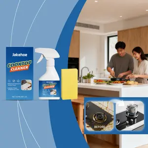 Jakehoe Kitchen Stove Cleaner, Heavy Oil Stain Remover, Daily Home Kitchen Cleaning Agent, Effective Household Cleaners
