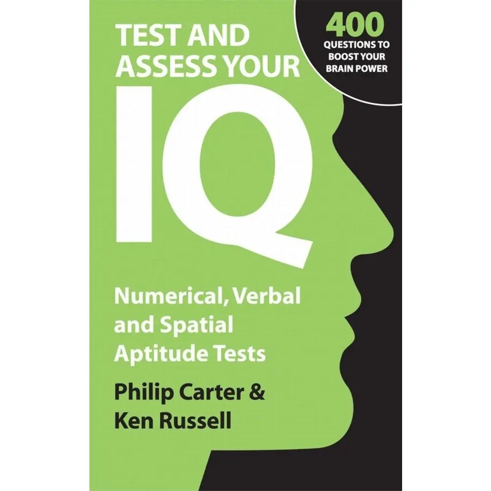 USED-Test and Assess Your IQ: Numerical, Verbal and Spatial Aptitude Tests by Philip Carter (Paperback)