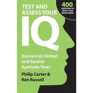 USED-Test and Assess Your IQ: Numerical, Verbal and Spatial Aptitude Tests by Philip Carter (Paperback)