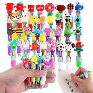 32 count Fun Pens for , Multicolor Pens in  Prize Gifts Elementary Graduation Gifts for Classroom Students 4-in-1 Cute Pen Bulk for Birthday Party Favors