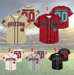 Custom Name & Number Baseball Team Jersey, Jersey For Fan, Baseball Lovers
