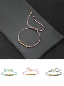 Boho Style Handmade Braided Bracelet, Vintage Rope Slide Knot Design Bracelet for Women & Men, Fashion Accessories for Daily Wear
