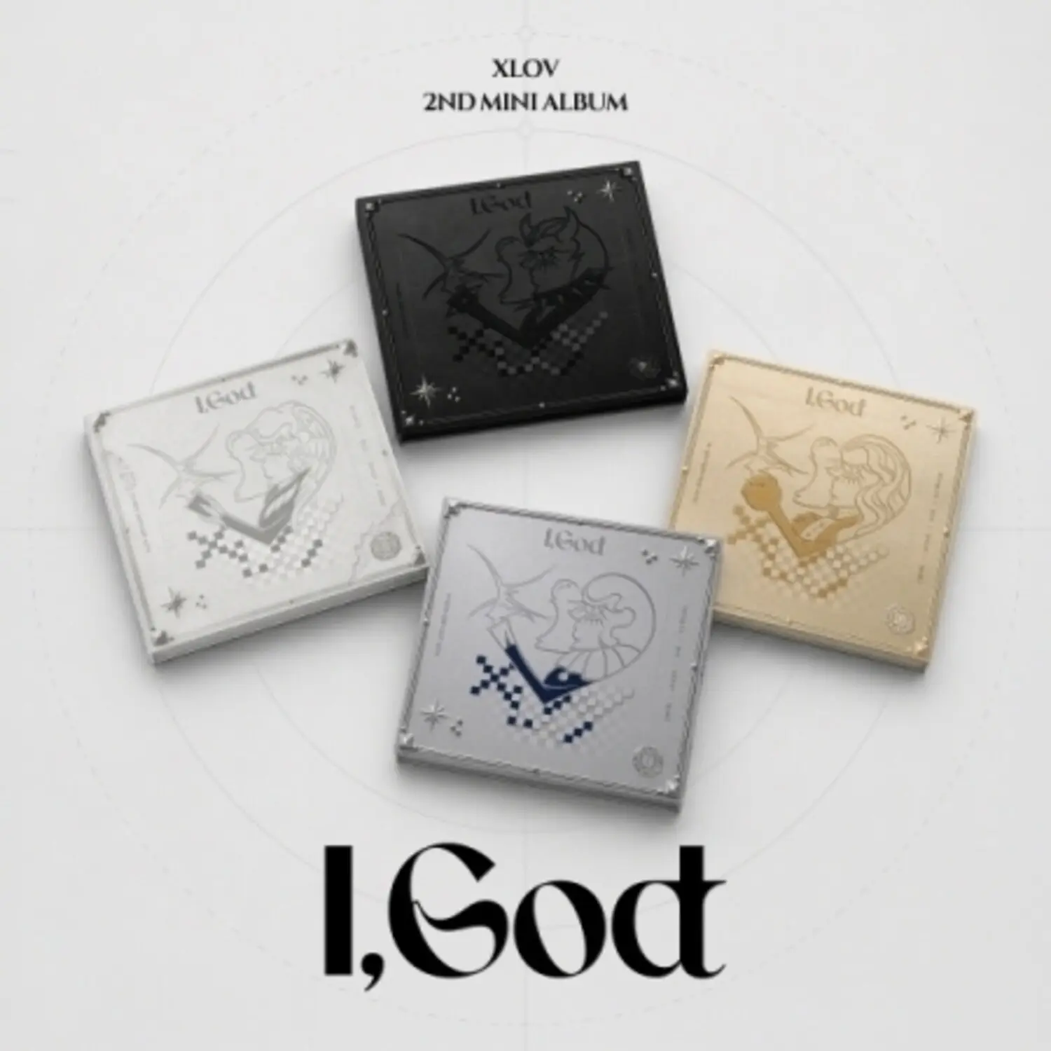 XLOV - I,God - Random Cover Version  [COMPACT DISC - CD] Asia - Import