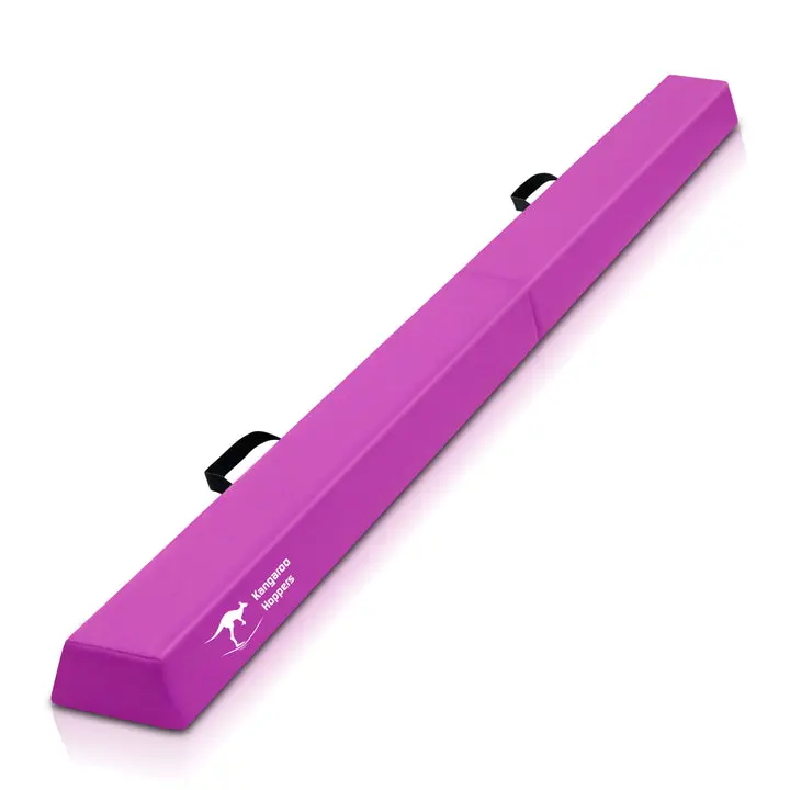 Kids' 8FT Portable Folding Gymnastics Balance Beam, Anti-Slip Leisure & Outdoor Sports Equipment