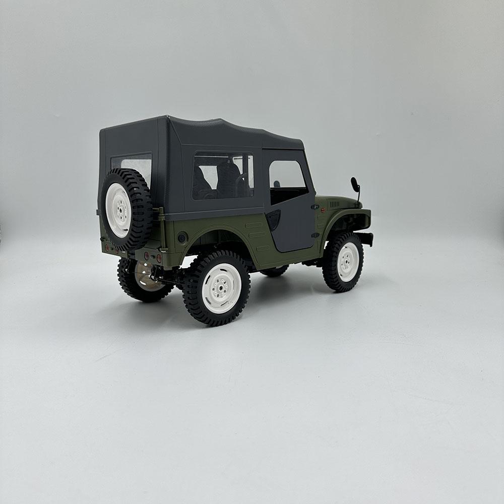 1:10 Scale 4WD Off-Road RC Crawler, Full-Proportional Remote Control All-Terrain RC Truck, RTR & Modifiable RC Toy for Boys & Girls Kids