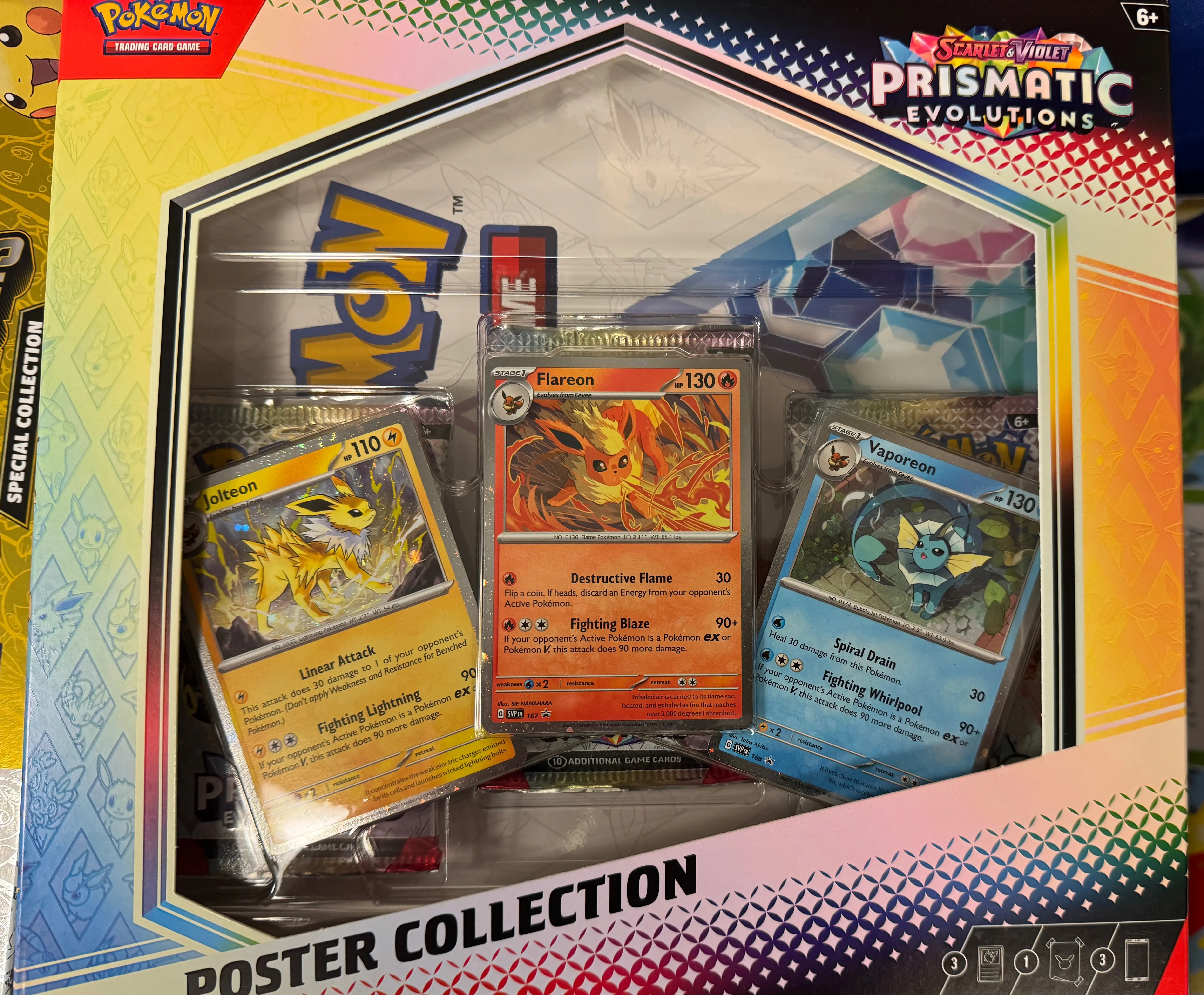 Pokemon Prismatic Evolutions Poster Collection