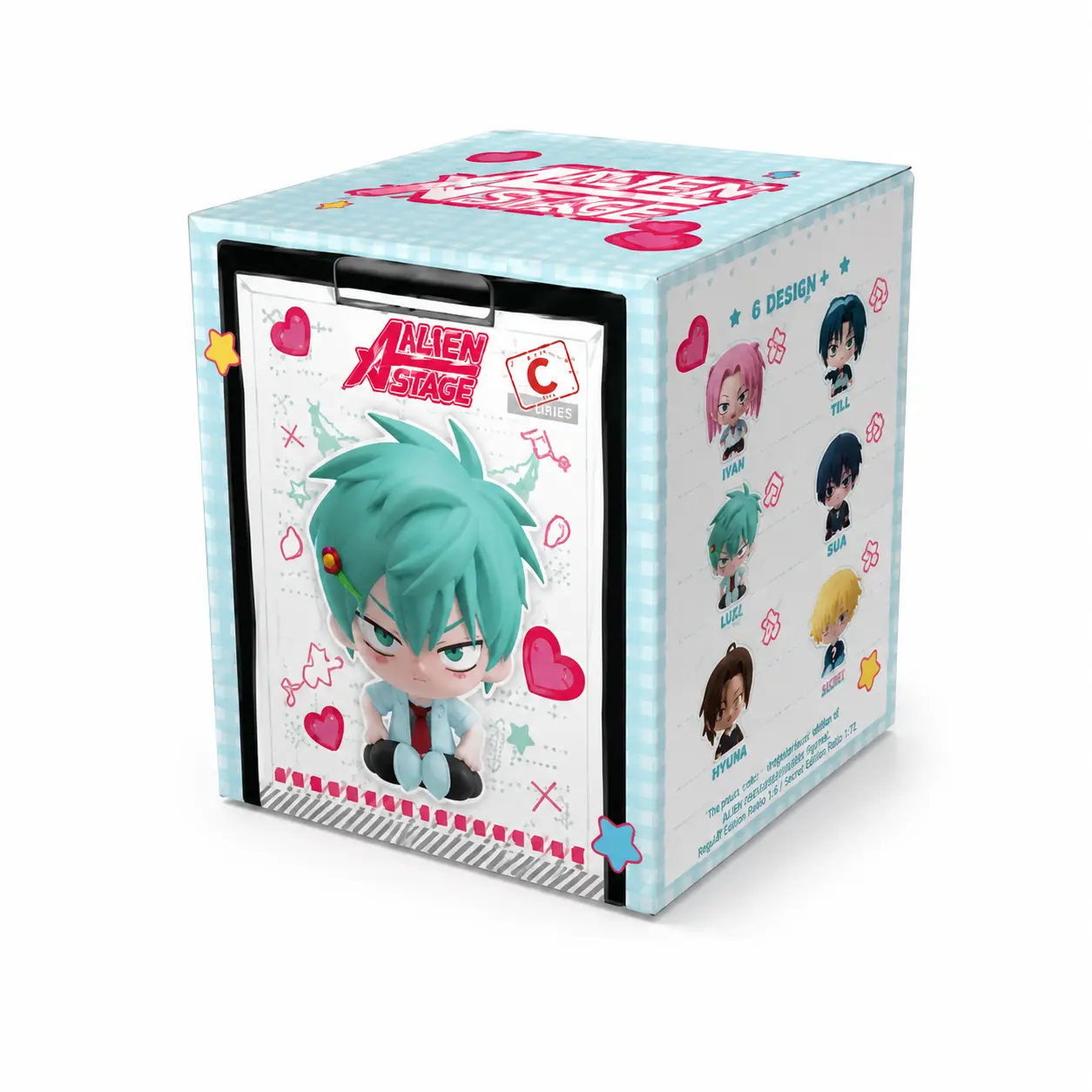 ALIEN STAGE Chibi Character Blind Box - Random Mini Anime Action Figure Collectible, Cute Mystery Toy, Desktop Decoration Gift for Fans