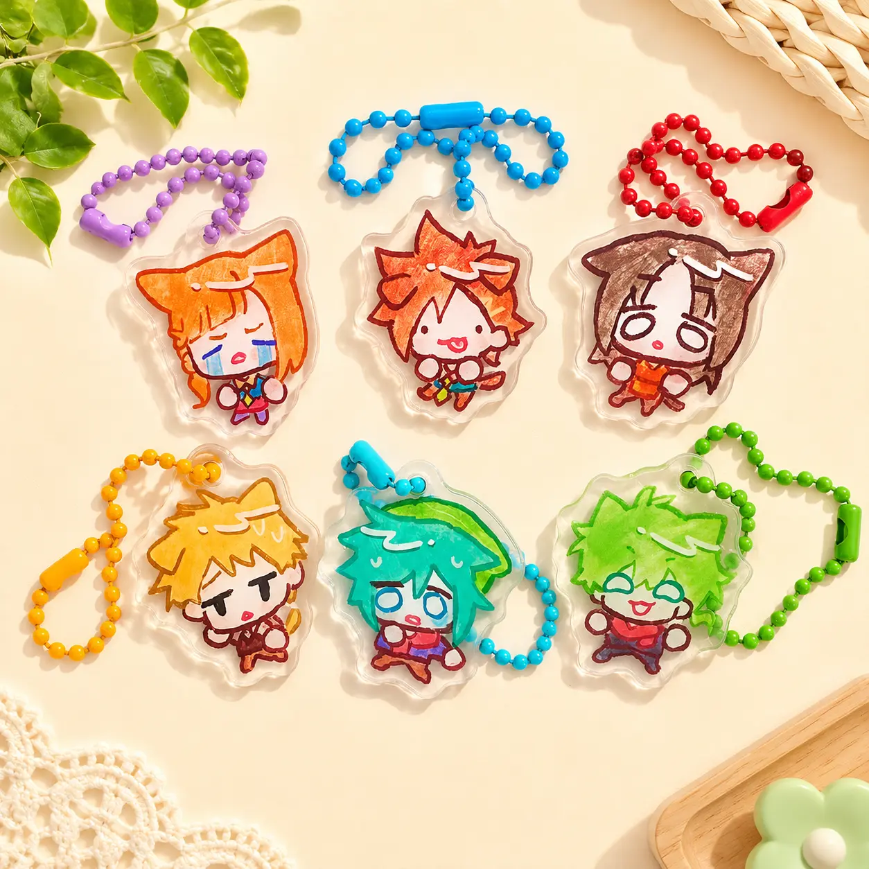 Your Turn to Die | Mini Gacha Acrylic Keychain, Great For Daily Use Or As Thoughtful Little Gifts For Your Friends And Yourself