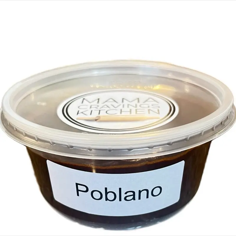 Mama Cravings Poblano Mole / Mole 12 oz - Authentic Family Recipe for Delicious Mexican Dishes.