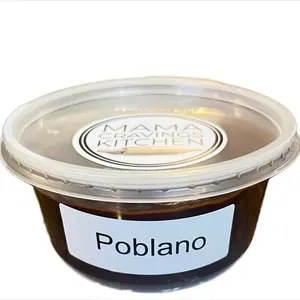 Mama Cravings Poblano Mole / Mole 12 oz - Authentic Family Recipe for Delicious Mexican Dishes.