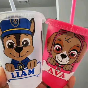 paw patrol party favors basket stuffers chase marshall skye custom cups cup eith kid personalized cup toddler