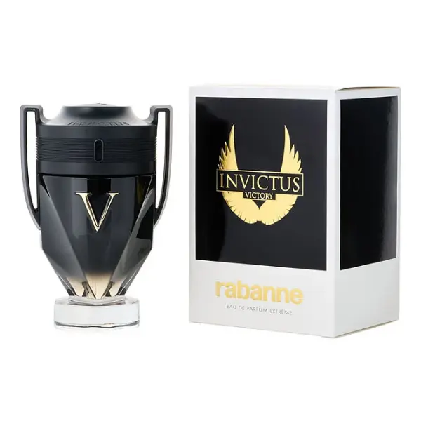 Paco Rabanne Invictus Victory for Men Eau de Parfum Extreme Spray (New 2021), 3.4 Ounce