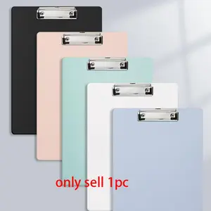 A4 Colorful Writing Pad Board, Student Exam Writing Board Clip, Office Meeting Record Board Clip, School Supplies