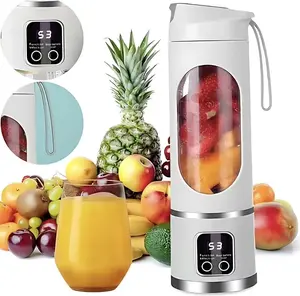 Best Mini Juicer Blender -2-in-1 lceCrusher & Smoothie Maker l Perfect for LiquidDiets,Fresh Juice,Shakes, Baby Food USBRechargeable &Easy to Clean Great for HomeOffice, Dorm, and Back-to-School Gifts cupportable vegetable fresh juice