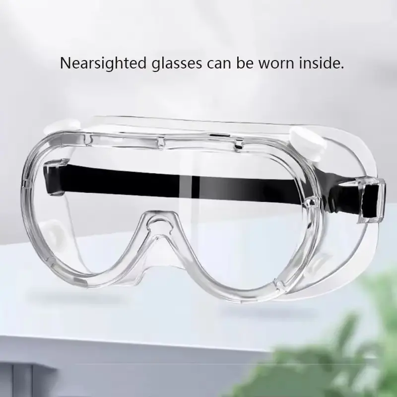 1PC Work Safety Goggles Waterproof Protective Glasses Windproof Dust-proof Anti Fog Laboratory Protection Water Park Goggles